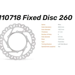 Moto-Master Bremsscheibe Nitro vorn passend für Beta RR 260 - 110718 Neuheit