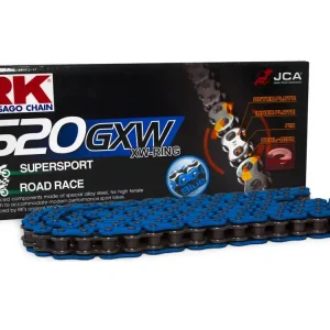 Kettensatz passend für Yamaha YZ 450 FX (Bj.16-) 520 Kette blau Meistverkauft