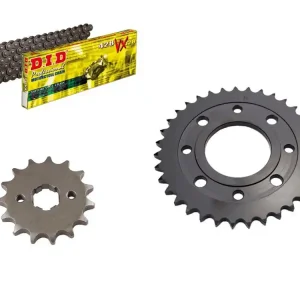 DID Kettensatz passend für Mash 125 Seventy (Bj.14-16) DID428 Kette divers Preis Gesenkt