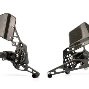 Bestseller Gilles Fussrastenanlage AS31-D03 schwarz passend für Ducati 749 / 999 mit Teilegutachten