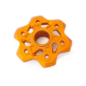 Kettenradträger Evotech orange / schwarz passend für KTM 1290 Superduke Kostenfreie Lieferung