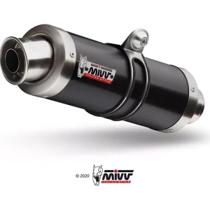 Kostenloser Rückversand MIVV GP X1 Endschalldämpfer Edelstahl Schwarz passend für Kawasaki ZX-10 R 06-07