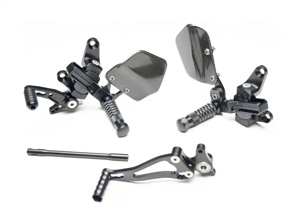 Gilles Fussrastenanlage VCR38GT-D01 mit ABE - passend für Ducati 1098 1198 848 Mega-Angebot