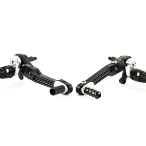 Wochenendangebot Gilles Fussrastenanlage RCT10GT-D05 schwarz passend für Ducati Scrambler 800 / 1100 mit ABE