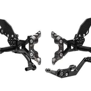 Gilles Fussrastenanlage FXR-BM05-B passend für BMW S 1000 RR / M 1000 RR mit Teilegutachten Aktuell