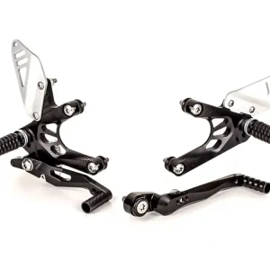 Preisknaller Gilles Fussrastenanlage FXR-H05-B passend für Honda CB650 F / R CBR 500 F / R mit Teilegutachten