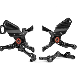 Mega-Angebot Gilles Fussrastenanlage MUE2-BM05-B passend für BMW S 1000 R mit ABE (Bj.19-)