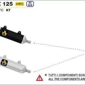 Arrow Katersatzrohr passend für Aprilia RX-SX 125 21-23 Finale Aktion