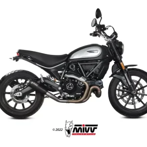 MIVV X-M1 Carbon Schwarz Endschalldämpfer passend für Ducati Scrambler 800 ICON / ICON DARK 21-22 Kracherpreis