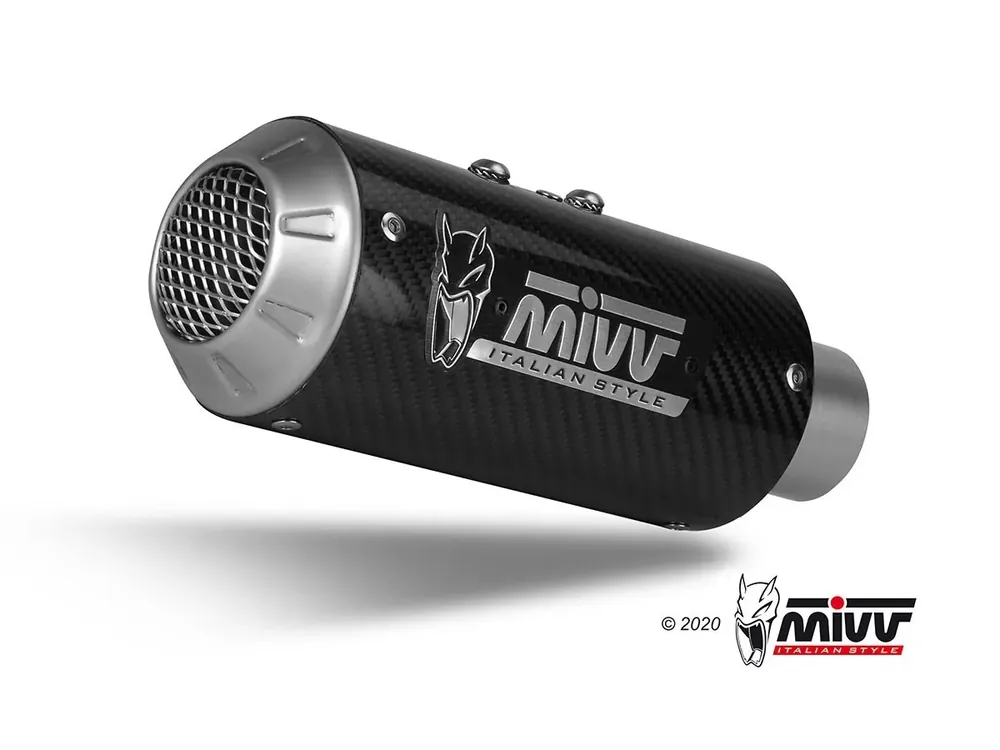 MIVV MK3 Carbon Endschalldämpfer passend für Ducati Hypermotard 950 / SP / RVE (19-24) Rabatt