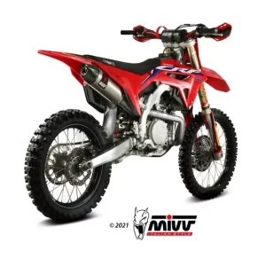 Jetzt Kaufen MIVV STR-1 Endschalldämpfer Edelstahl passend für Honda CRF 450 2021–2022