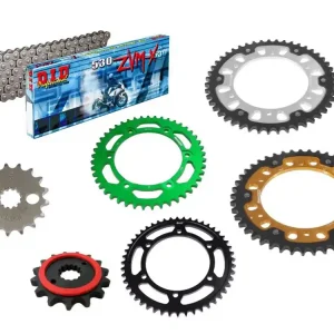 DID Kettensatz passend für Kawasaki ZR Zephyr 1100 (Bj.91-97) DID530ZVM-X2 Kette Kostenfreie Lieferung