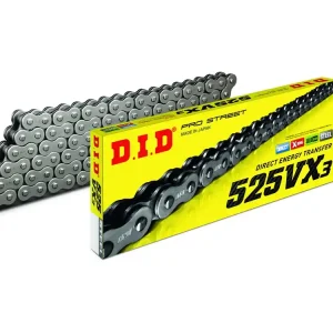 DID 525VX3 X-Ring Kette 112 Glieder Kostenloser Rückversand