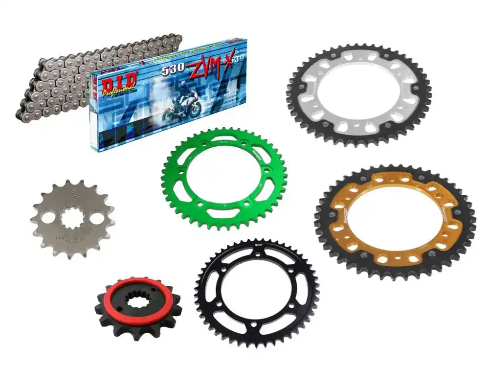 Direkt Vom Hersteller DID Kettensatz passend für Kawasaki GPZ 900 R ZX900 A1-A6 (Bj.84-89) DID 530VX3 Kette / ZVM-X2 Kette