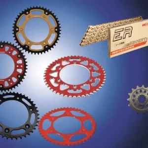 Saisonangebot Afam Kettensatz passend für Honda CRF 250 R / RX ME12 (ab Bj.22) DID 520 Kette rot