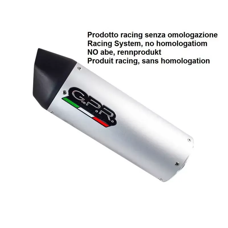 Kostenloser Versand GPR Furore Aluminium Universal Racing Schalldämpfer