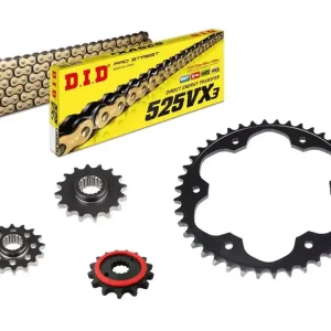 DID Kettensatz passend für BMW F 800 GS Adventure (13-) DID525VX3 Kette Rabatt