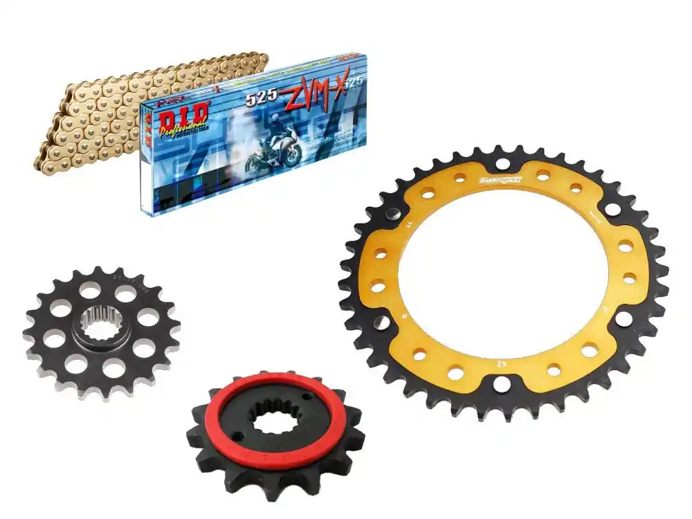 DID Kettensatz Stealth passend für BMW F 800 R (15-) DID525ZVM-X2 Kette Knallerangebot