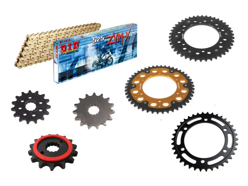 Meistverkauft DID Kettensatz passend für Suzuki GSX-R600 (Bj.97) DID525ZVM-X2 Kette