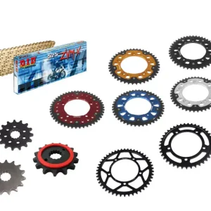 Top-Angebot DID Kettensatz passend für Triumph Bonneville 800 T100 908MD (Bj.02-06) DID525ZVM-X2 Kette