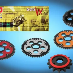 DID Kettensatz passend für Ducati 916 Monster S4R (Bj.04-06) DID525VX3 Kette Preis Gesenkt