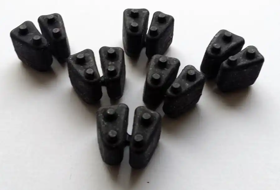 Antriebsruckdämpfer passend für Honda CBR 1000 Fireblade SC57 SC59 SC77 - 6 Stück Kostenloser Rückversand