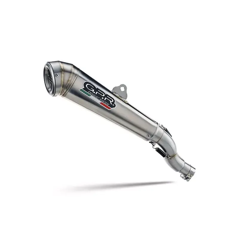 Markenprodukt GPR Powercone Evo Slip-On Auspuff passend für Royal Enfield Himalayan 410 (2017–2020)