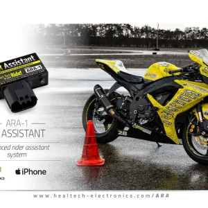 Healtech Advanced Rider Assistant System ARA-1 + ARA-K2T + ARA-D08 Kostenloser Rückversand