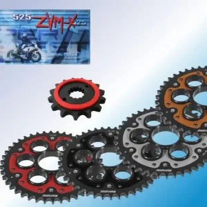 DID Kettensatz passend für Ducati Monster 1100 / Evo (09-) DID525ZVM-X2 Kette Neu Im Sortiment