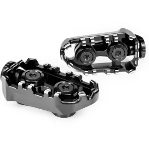 Tech-X Enduro Austauschfußraste Fahrer passend für BMW R 850 R1200 R1250 R 1300 GS, schwarz Gilles - Direktkauf