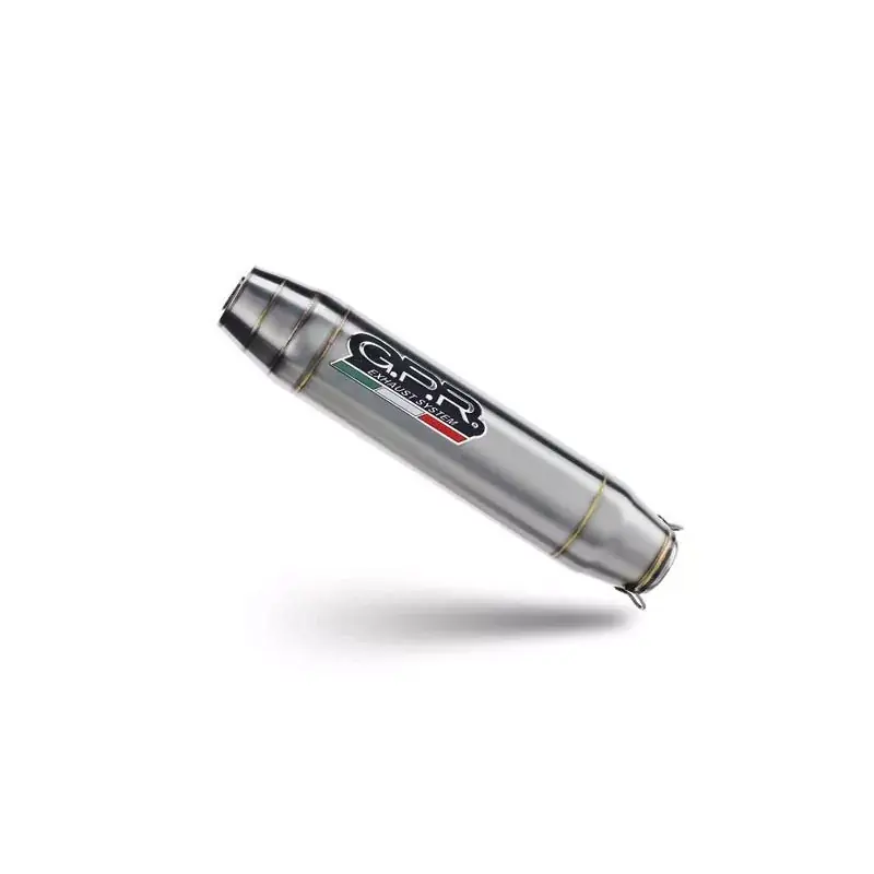 GPR Deeptone Inox Universal Racing Schalldämpfer, ohne Verbindungrohr Solange Der Vorrat Reicht