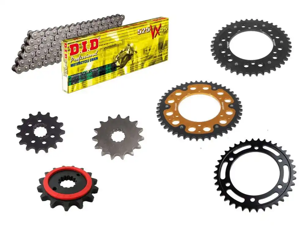 DID Kettensatz passend für Kawasaki W650 EJ650 (Bj.99-06) DID525VX3 Kette Billig