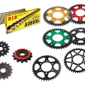 DID Kettensatz passend für Kawasaki Z900 70kW ABS (Bj.20-24) DID525VX3 Kette Top-Preis