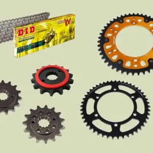 Meistverkauft DID Kettensatz passend für Honda XL 700VA Transalp RD13 RD15 (Bj.08-13) DID525VX3 Kette