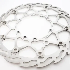 MotoMaster Bremsscheibe Umbau Supermoto Husqvarna / SWM 111045 Flame Floating Steel Disc 320 ABE Bestpreis