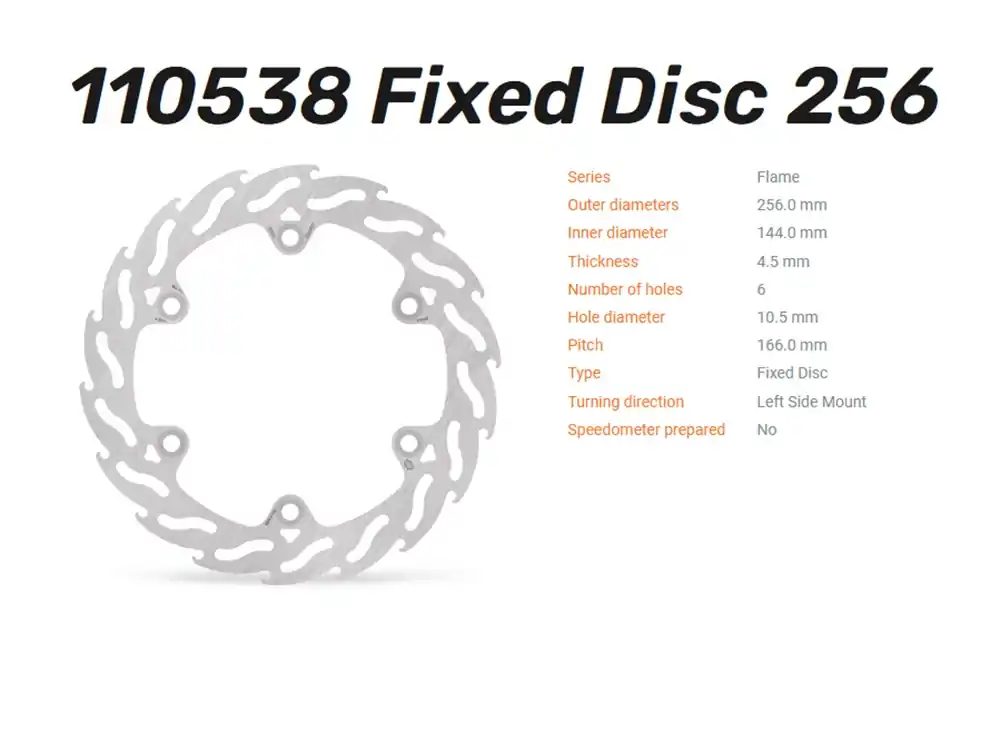 Moto-Master Bremsscheibe Flame vorn passend für Honda NSS Forza 125/300/350 -110538 Aktuell