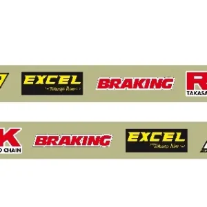 Günstig Schwingenaufkleber BlackBird Racing passend für Suzuki RM / RM-Z, Baujahre: 1991-2018