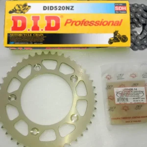 Garantierte Lieferung DID Kettensatz passend für Aprilia RS 250 (95-05) DID 520 Kette diverses