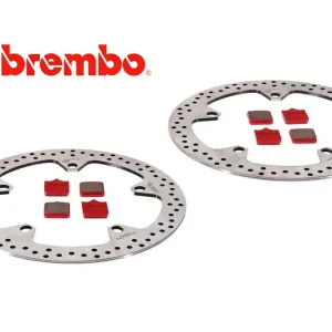 Kostenfreie Lieferung Brembo Bremsenkit vorn passend für BMW S 1000 RR K46 2R10 (Bj.09-18) Bremsscheiben und Beläge