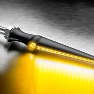 Sichere Zahlung Kellermann Jetstream LED Lauflichtblinker, schwarz, vorne und hinten beidseitig 192.200