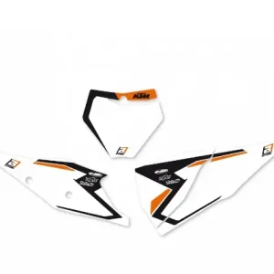 Startnummerfelder Aufkleber-Set von Black Bird Racing passend für KTM SX-SX-F, alle Modelle, Bauja Abverkauf