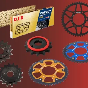 DID Racing SBK Kettensatz passend für Kawasaki Z1000 (Bj.2010-2014) Racing Kette Neuheit