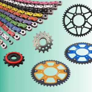 Enuma Kettensatz passend für Kawasaki ER6N ER6F Ex650A (05-) Enuma 520 MVXZ-2 Kette farbig Stahl Alu Heißes Angebot