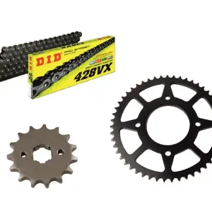 Knallerangebot DID Kettensatz Kettenkit Online Pista 125 (Bj.21-) DID 428 Kette