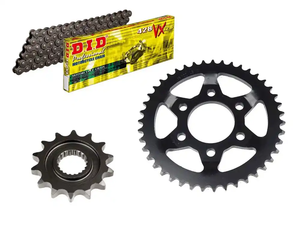 DID Kettensatz passend für KSR Moto GRS 125 ie / CBS (Bj.14-) DID428 Kette Preisreduziert