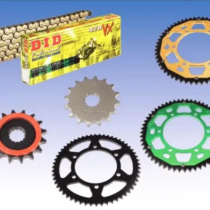 DID Kettensatz passend für Kawasaki Z125 und Ninja 125 ABS ab Baujahr 2018 DID428 Kette Billig