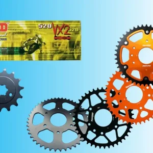 DID Kettensatz passend für KTM RC 125 4T ABS ab Bj 14 mit DID520 diverse Kette Neu