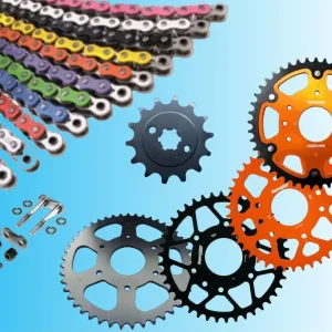 Knallerangebot Enuma Kettensatz passend für KTM RC 125 4T ABS (Bj.14-) orange Kette