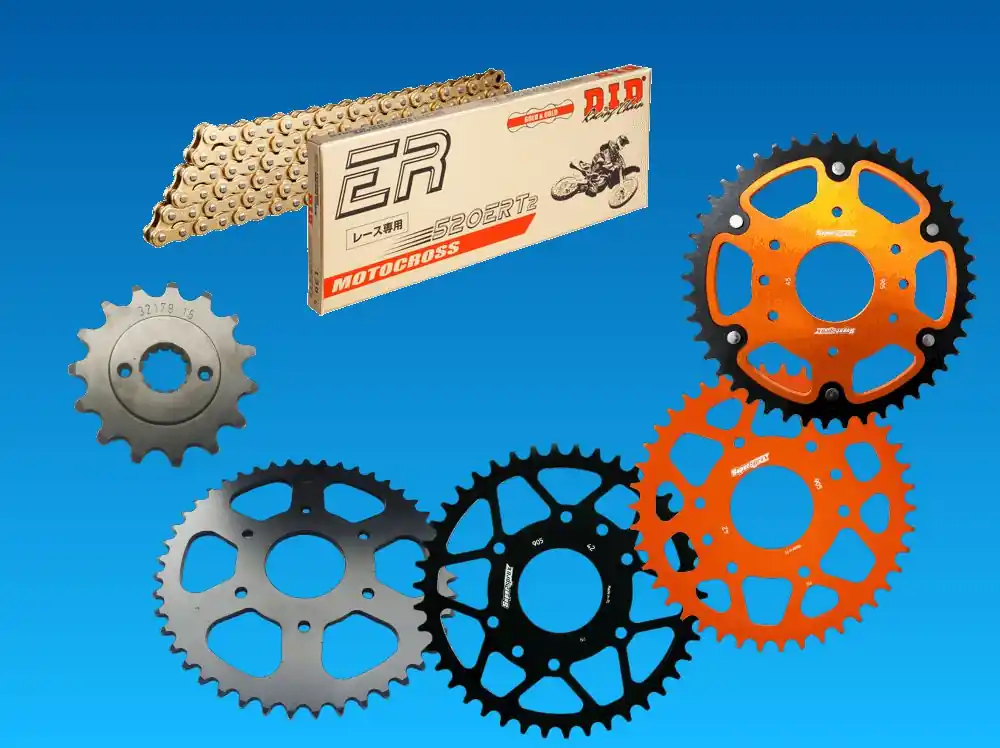 Wochenendangebot DID Kettensatz passend für KTM RC 390 ABS ab Bj 22 mit DID520 diverse Kette