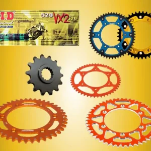 Finale Aktion DID Kettensatz passend für KTM 620 LC4 Enduro Bj 94 mit DID520VX3 Kette